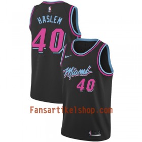 Miami Heat Trikot Udonis Haslem 40 2018-19 Nike City Edition Schwarz Swingman - Herren